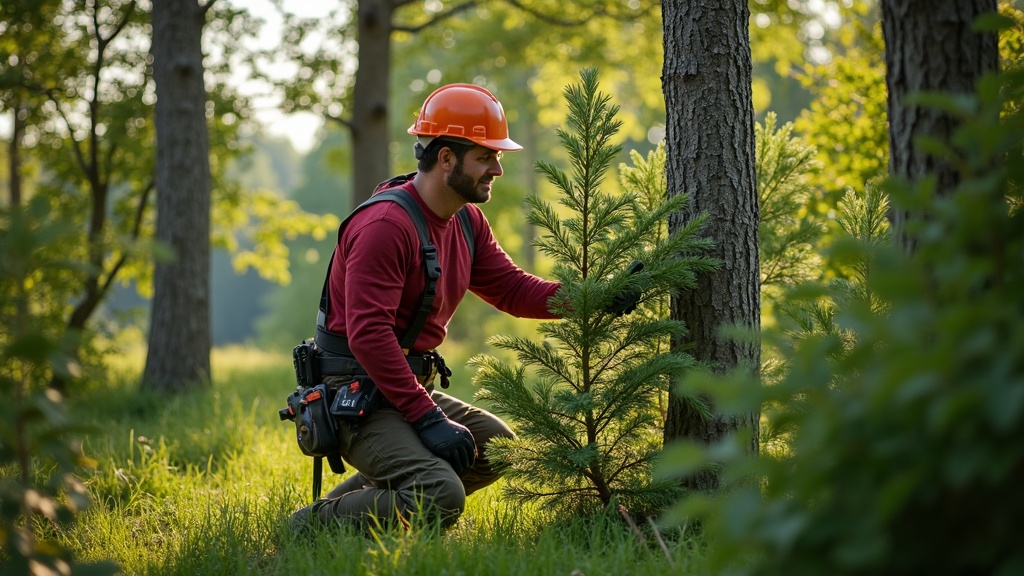 Black Cedar Tree Planting St. David’S