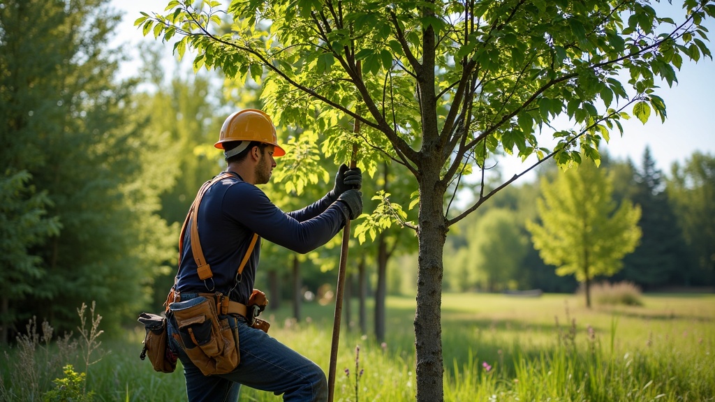 Eastern White Cedar Tree Planting Near Fonthill