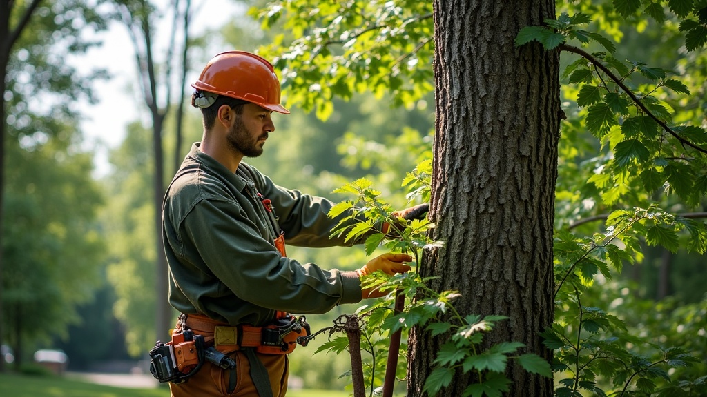 Emerald Cedar Tree Planting Welland