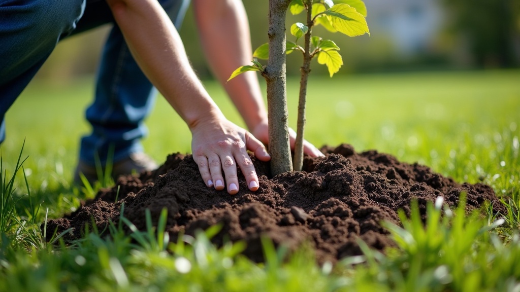Jordan Black Cedar Tree Planting