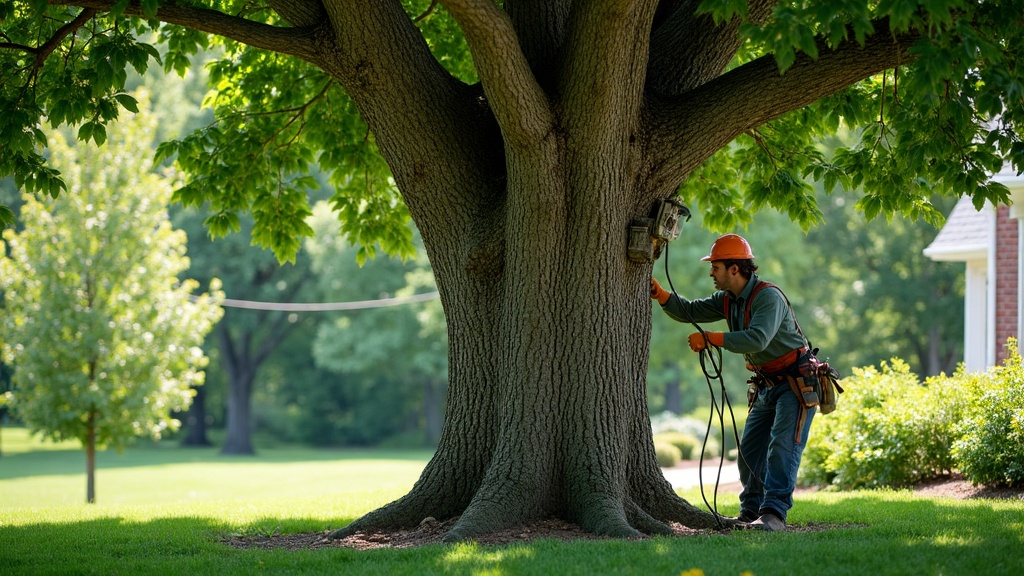 Green Pillar Oak In Beamsville