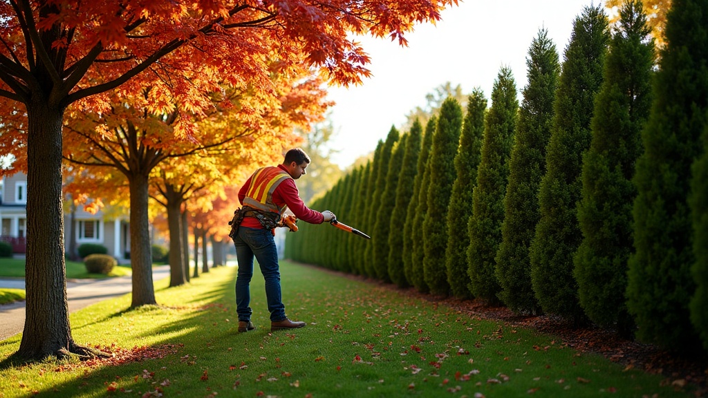 Red Rocket Maple Privacy Hedge In Wainfleet
